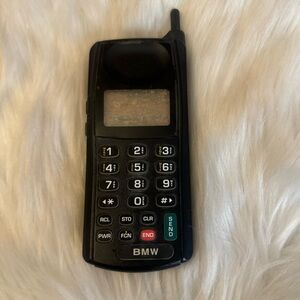 Vintage BMW Motorola Black Cell Phone Rare Collector’s Item Iconic 90s Mobile
